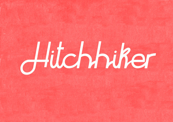 Hitchhiker font