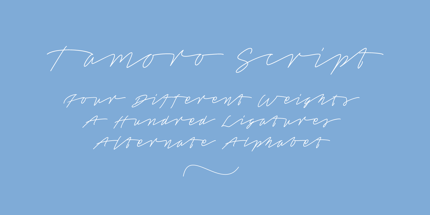 Tamoro Script font