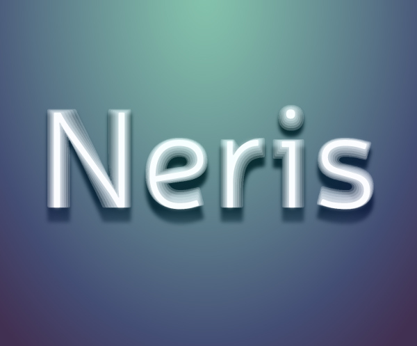 Neris font