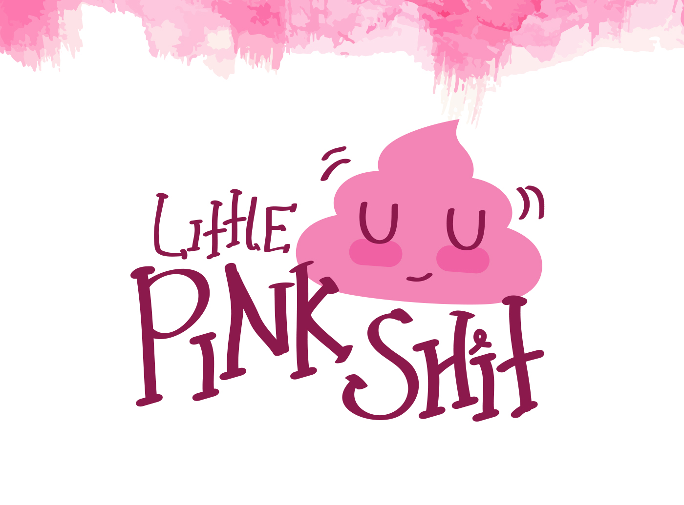 Little Pink Shit font