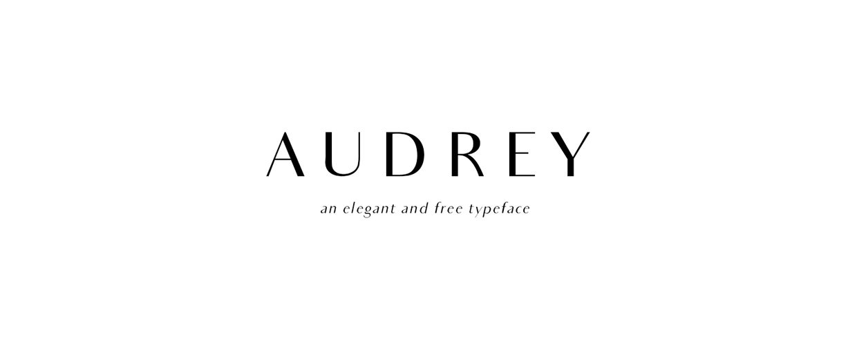 Audrey Bold font