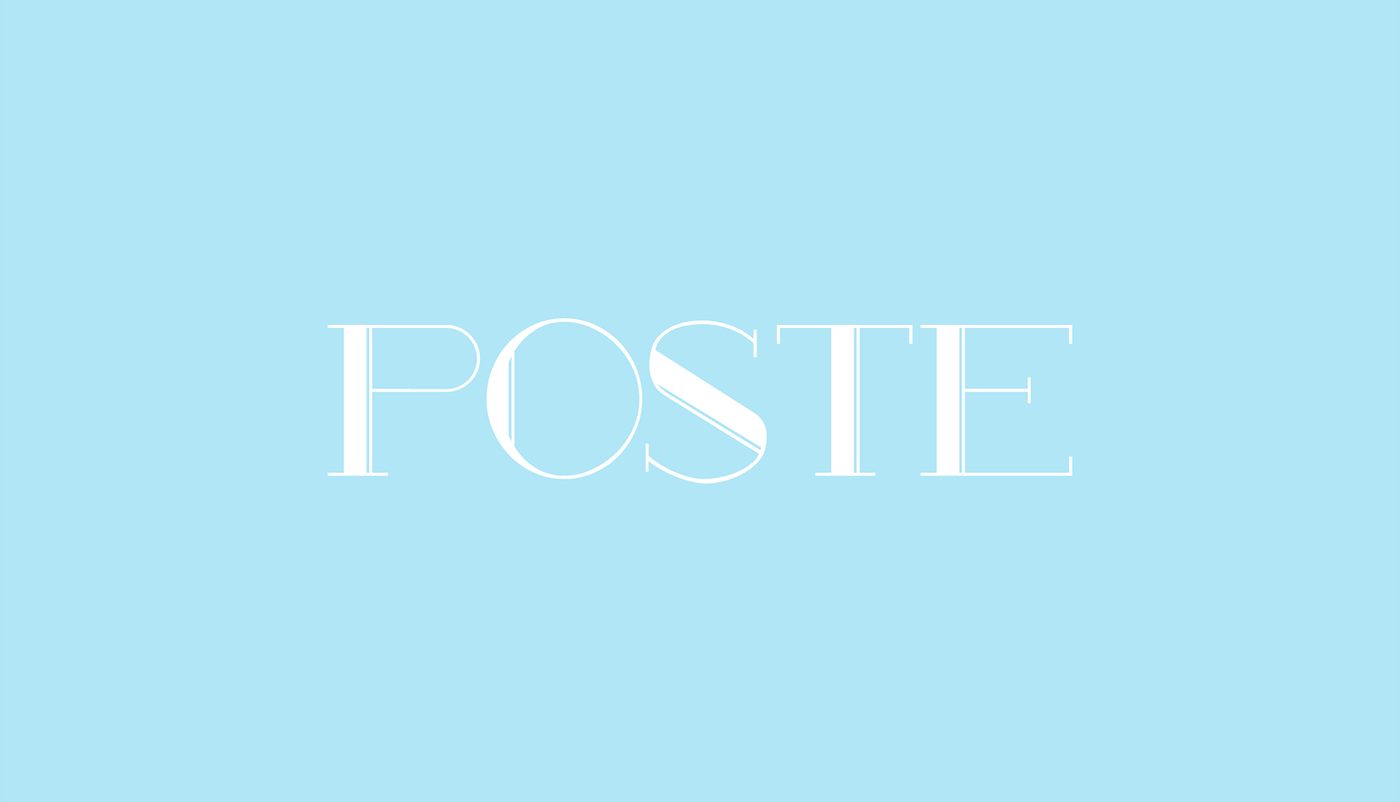 Poste-Wired font