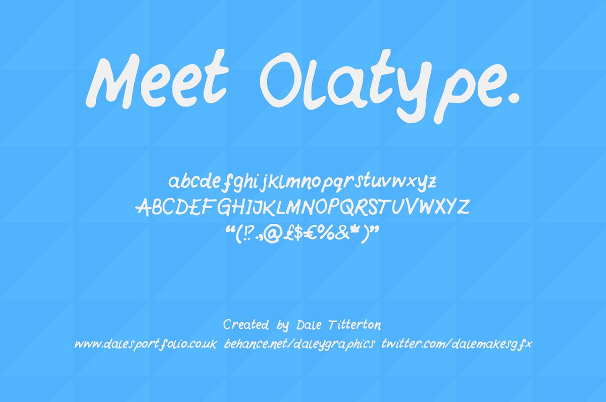 OlaType font