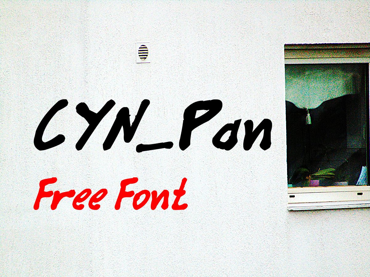 CYN_Pan_shadow font